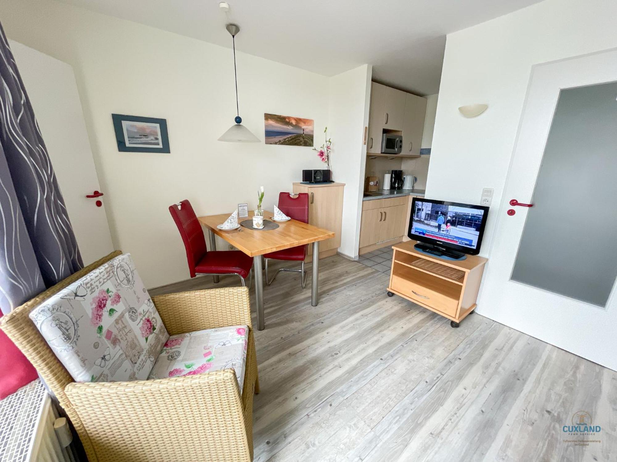 Urlaub Mit Blick Auf Den Duhner Strand Cuxhaven Exterior photo
