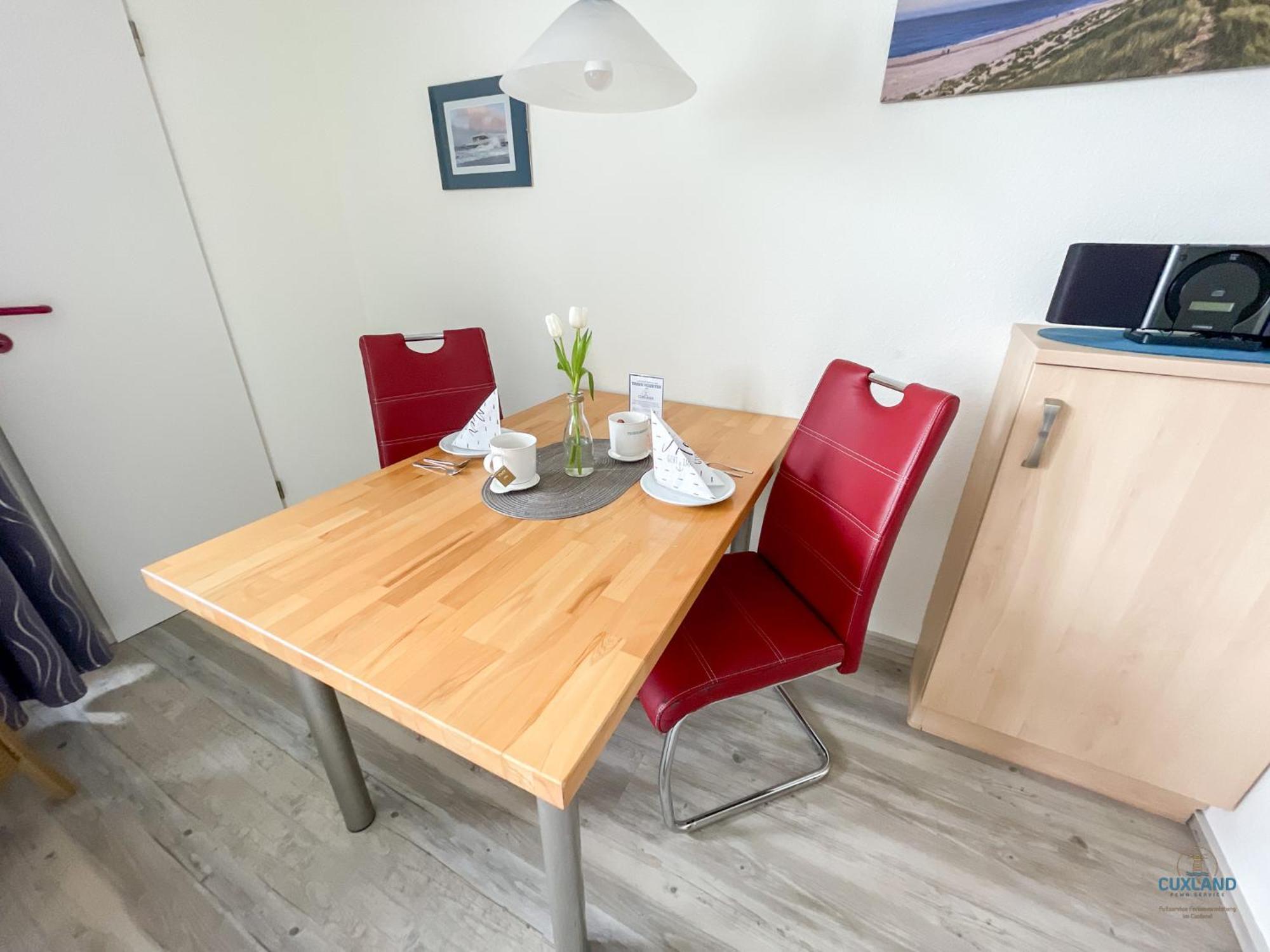 Urlaub Mit Blick Auf Den Duhner Strand Cuxhaven Exterior photo